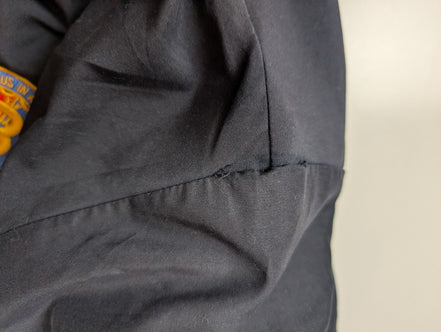 Blouson Polaire Chaud Hiver Botany Bay Bleu M | Style Varsity Écusson École