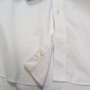 Chemise L.L. BEAN Homme XL/XXL Blanche Manches Longues Coton Supérieur