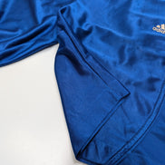 Short Sport Adidas Vintage Bleu Brillant Satiné Taille 14-16 ans