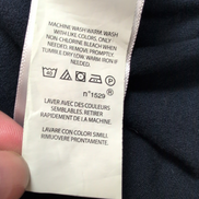 Chemise Ralph Lauren XXL Featherweight Mesh Coton Piqué Bleu Marine Logo Blanc