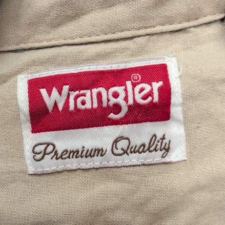 Chemise Wrangler Manche Courte Bleu Marine Broderies Diamant Taille M Deux Poche
