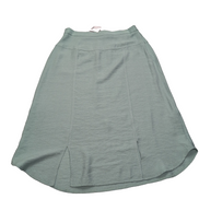 Jupe Femme Taille XL (T2) Christine Laure Vert Clair Viscose Neuve Étiquette