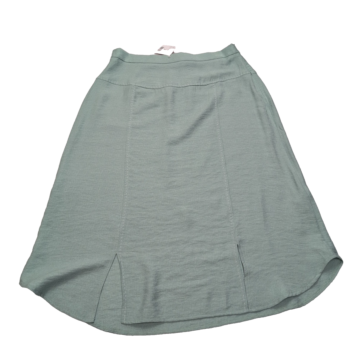 Jupe Femme Taille XL (T2) Christine Laure Vert Clair Viscose Neuve Étiquette