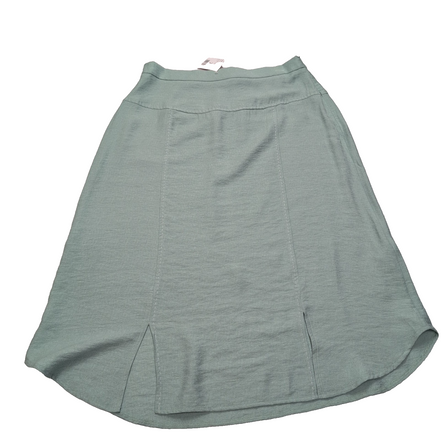 Jupe Femme Taille XL (T2) Christine Laure Vert Clair Viscose Neuve Étiquette
