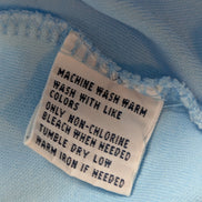 Polo manches courtes Polo Ralph Lauren XL bleu ciel logo rose coton
