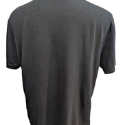 T-shirt Under Armour Coton Mat Noir Imprimé Violet & Jaune Taille M Vintage