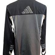 Veste Adidas Grise Taille XL (Taille Grand - voir mesures) Zips Poignets Sport