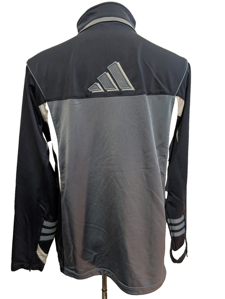 Veste Adidas Grise Taille XL (Taille Grand - voir mesures) Zips Poignets Sport