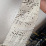 Chemise L.L.Bean Flanelle T.L - Carreaux Vert Foncé Jaune 100% Coton