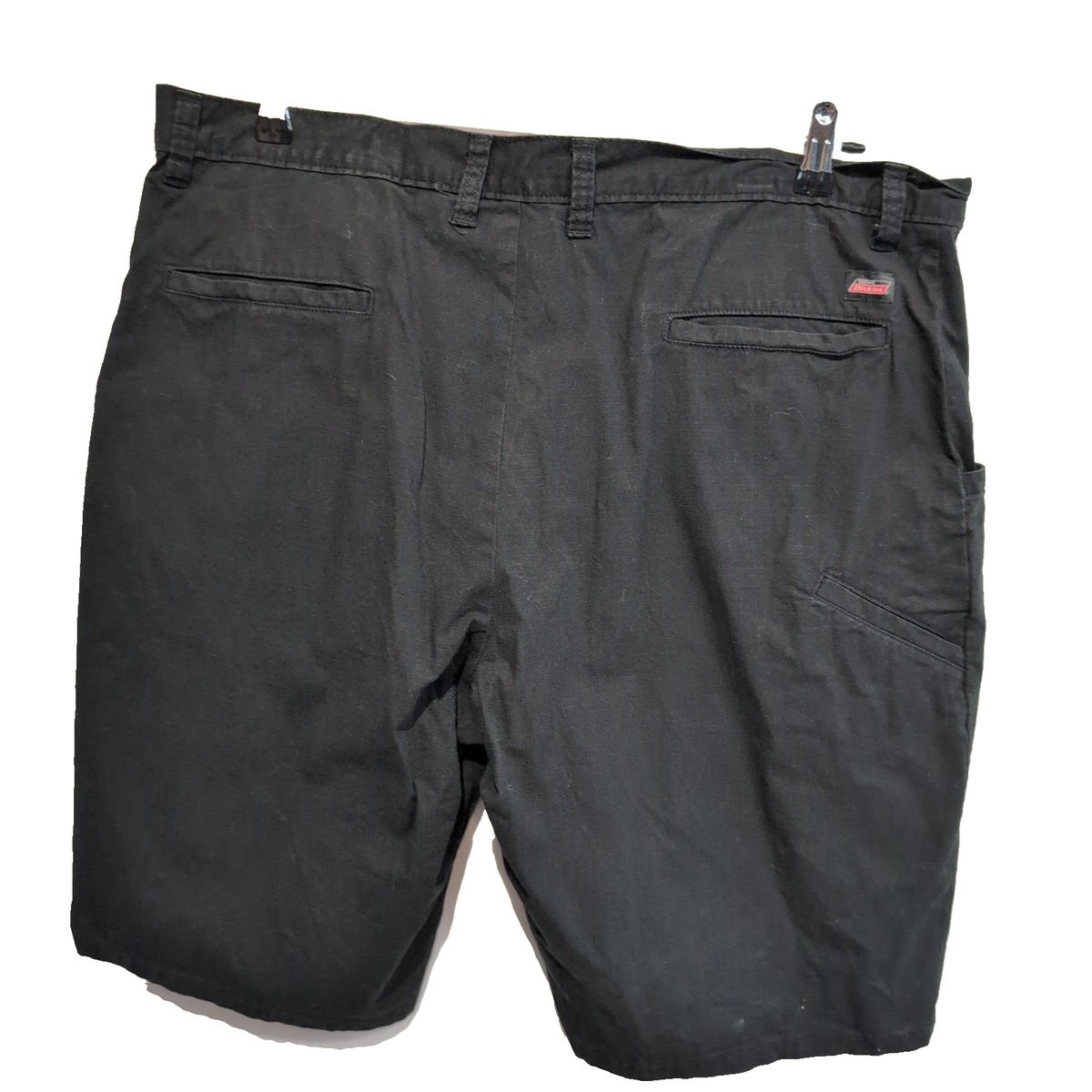 Short Dickies Workwear Noir Homme W40 Ripstop Coupe Droite Excellent État