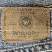 Jean Wrangler Vintage Homme W40 L30 Bleu Clair Denim Coupe Droite Classic Fit