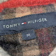 Pull Tommy Hilfiger femme Laine d'Agneau Gris H Preppy Taille M XXS XS
