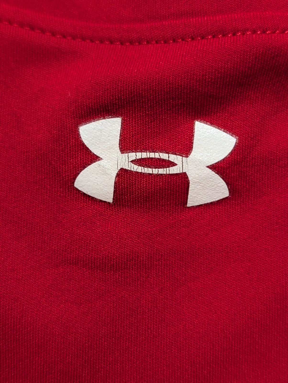 T-shirt de Sport Under Armour HeatGear Catalyst Femme Rouge Taille S/M