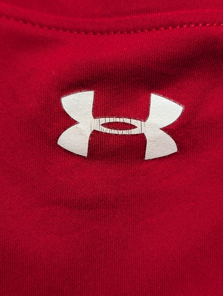 T-shirt de Sport Under Armour HeatGear Catalyst Femme Rouge Taille S/M
