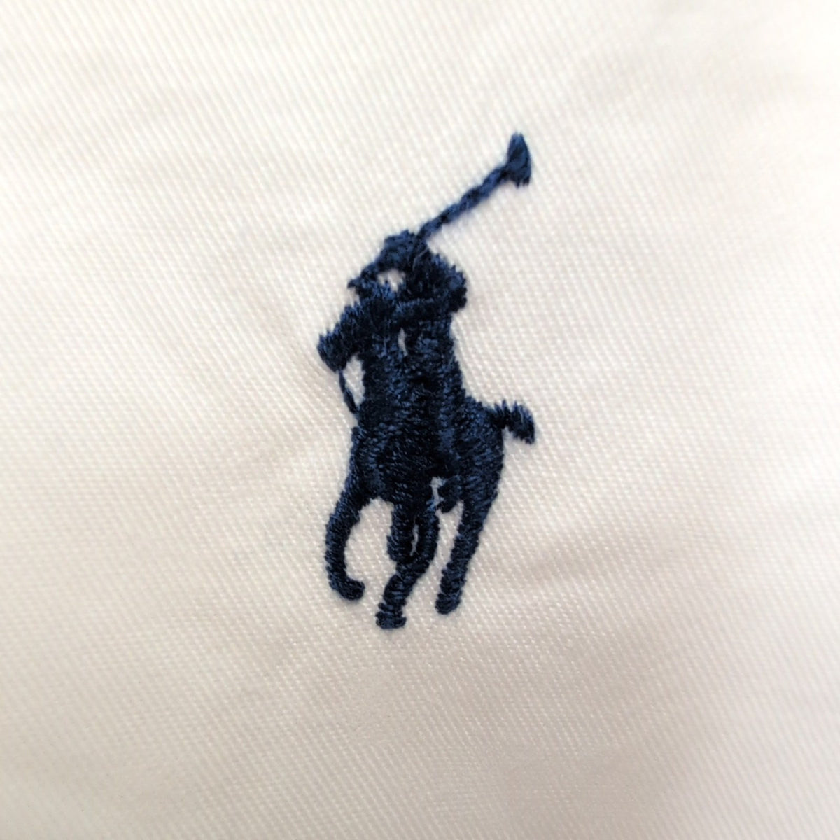 Chemise Ralph Lauren Blake M/L blanc uni 100% coton Manches longues