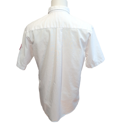 Dickies Chemise Blanche Manches Courtes Boston University Homme M L