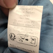 Robe d'été Femme M Viscose Cachemire Bleu Fine Bretelle Poches Bohème