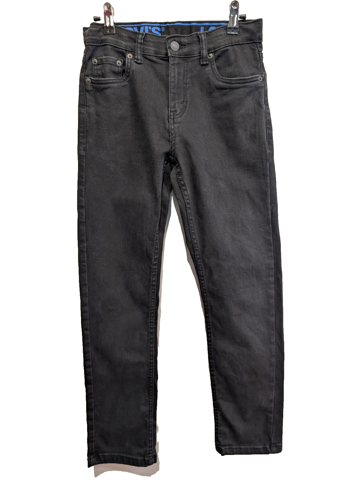 Jean Levi's 502 Femme Noir Ultra Stretch W26 T34 - Taille Réglable