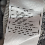 Pantalon Jogging NIKE VINTAGE Gris S (36/38) Femme Wide Leg 100% Coton Bande