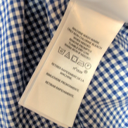 Chemise Ralph Lauren L Carreaux Bleu Blanc Logo Marine Vietnam