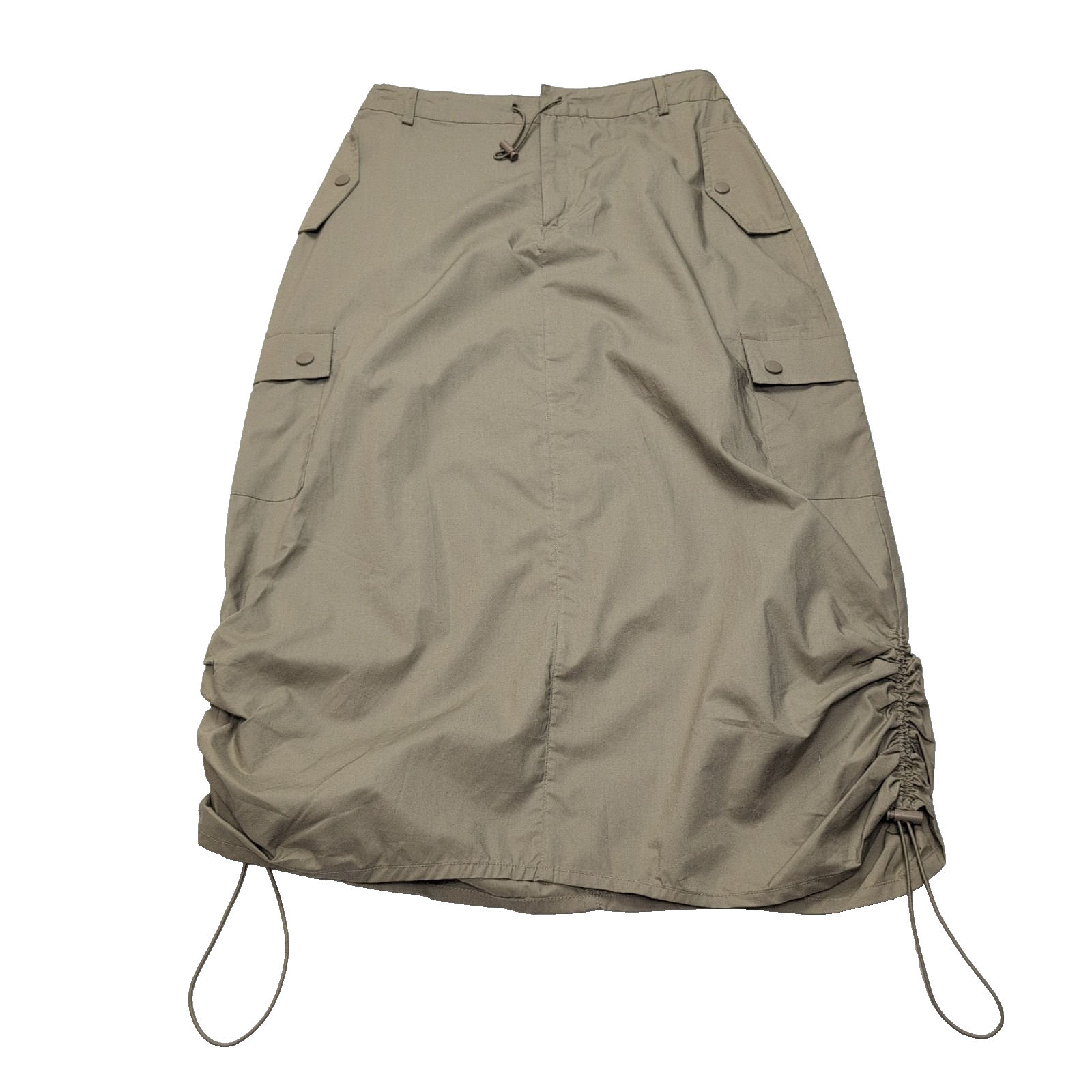 Jupe Femme T38 Pimkie Crème Coton Neuve Étiquette Poches Cargo