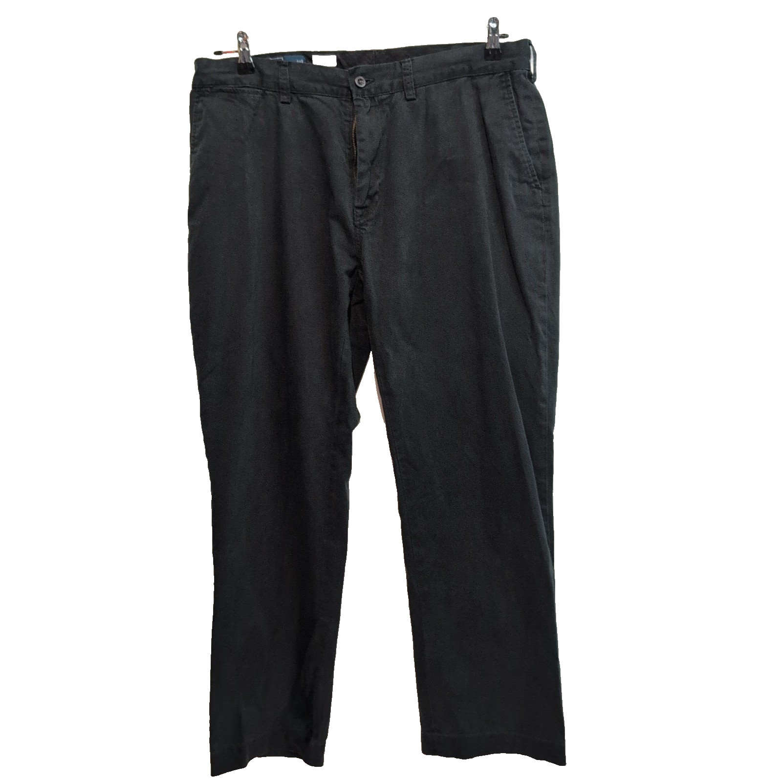 Pantalon Chino Polo Ralph Lauren W38 L32 Noir Logo Vert Coton