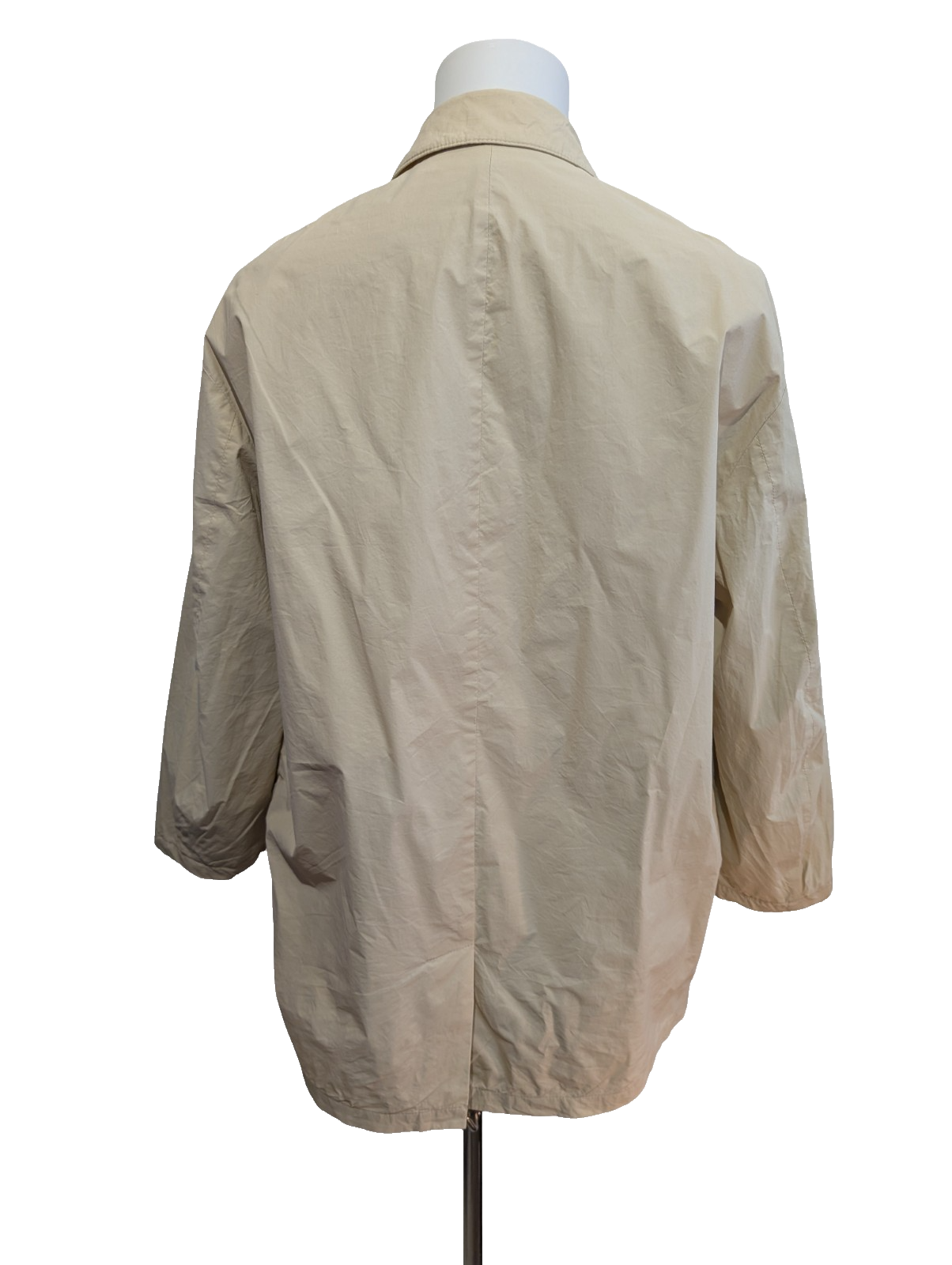 Manteau Hugo Boss Homme M Veste Imper Coton Crème Classique Trench 48