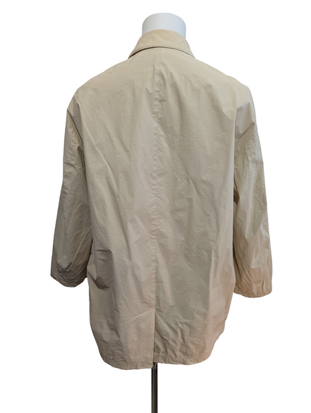Manteau Hugo Boss Homme M Veste Imper Coton Crème Classique Trench 48