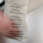 Calvin Klein Pull Femme M Coton Rayures Bleu Marine Blanc Manches 3/4 