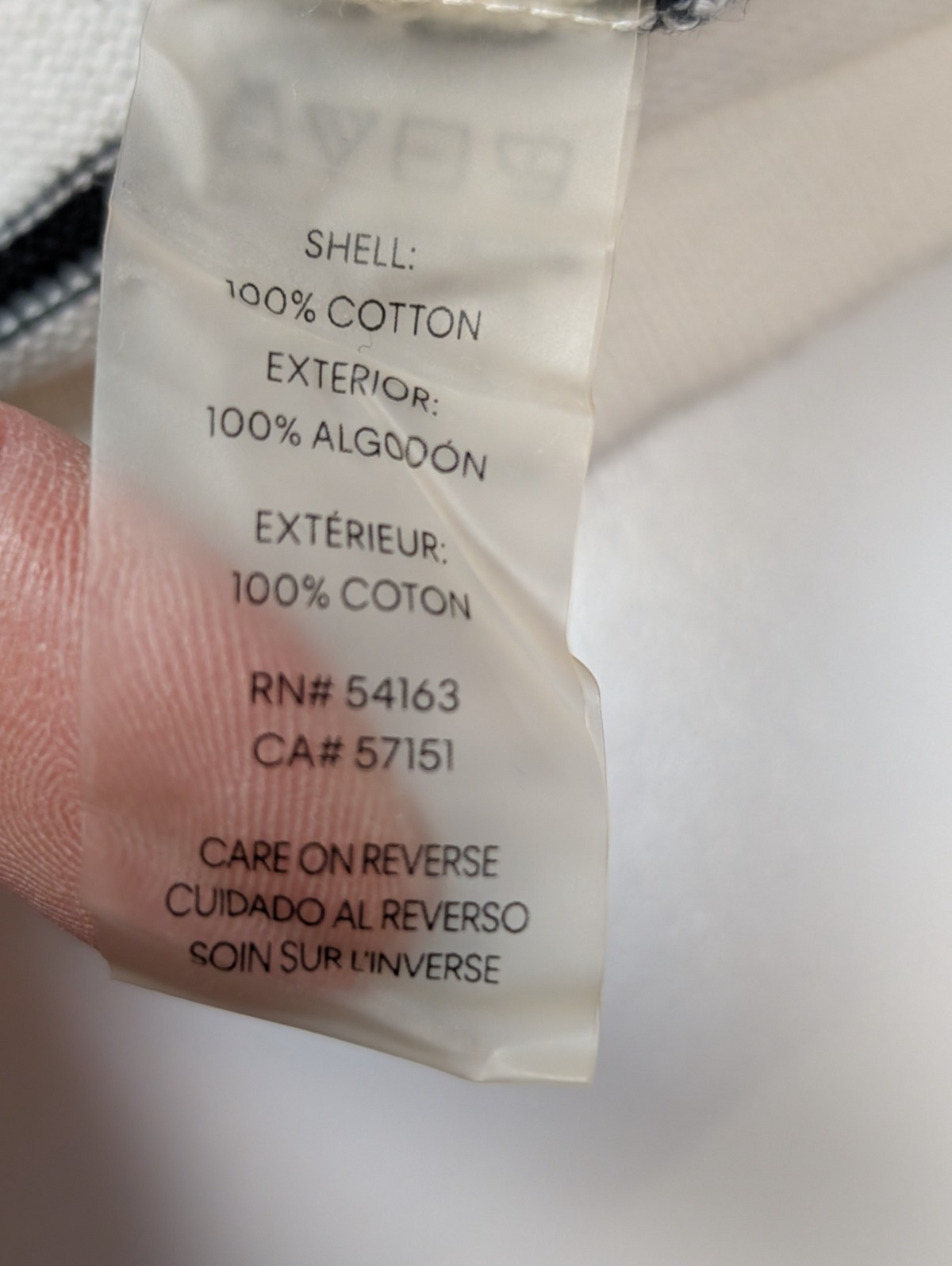 Calvin Klein Pull Femme M Coton Rayures Bleu Marine Blanc Manches 3/4 