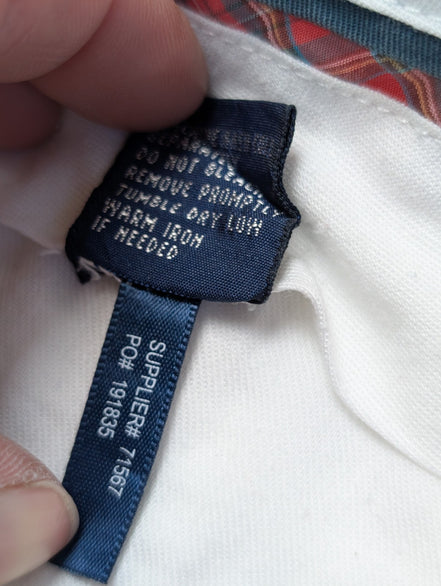 Pantalon chino Polo Golf Ralph Lauren W40 L32 blanc écusson brodé
