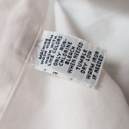 Chemise Ralph Lauren Classic Fit XL Blanc Uni Logo Bleu Marine manches longues