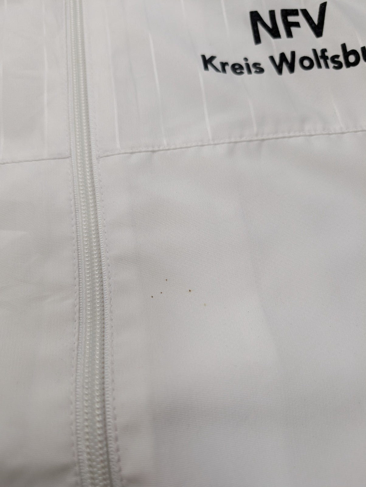 Veste Adidas Trainer Blanche Taille XL (Coupe large - Mesures réelles)
