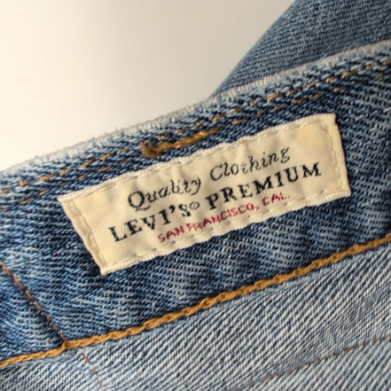 Levi’s 501 Jean Homme W32 L30 Bleu Vintage Grunge Pantalon Bouton