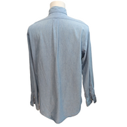 Chemise Ralph Lauren L Bleu Jean Montana 94 B-Bar Ranch WCC Broderie effet Or
