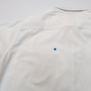 Chemise Patagonia M Blanc Coton Organique Texturé Manches Courtes