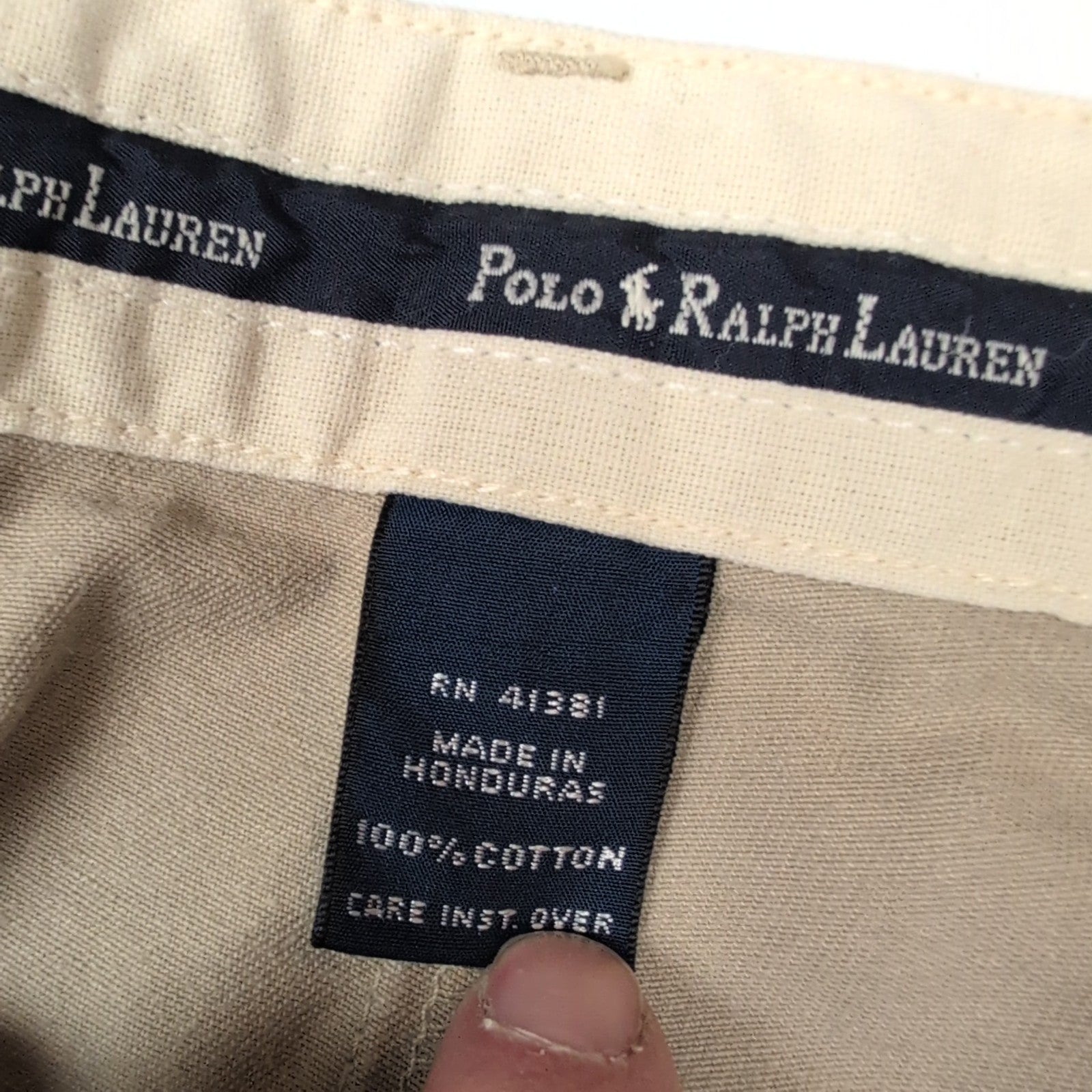 Pantalon chino Polo Ralph Lauren beige taille W36xL32 FR46 #27cr