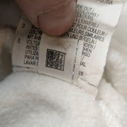 Sweat à Capuche Puma Blanc - Logo Gaufré & Détails Or - Taille L