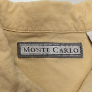Chemise Hawaïenne Monte Carlo M Lin Rayonne Style Cuba Panama Beige