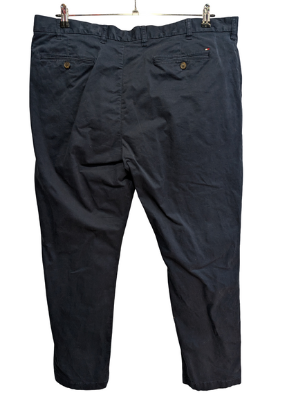 Pantalon chino stretch Tommy Hilfiger bleu marine taille W40xL42 FR50 #33ct