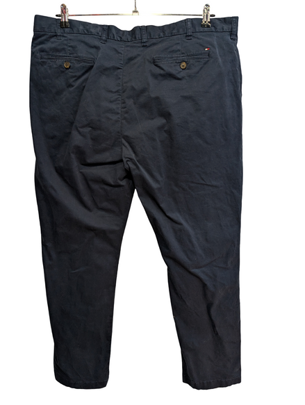 Pantalon chino stretch Tommy Hilfiger bleu marine taille W40xL42 FR50 #33ct