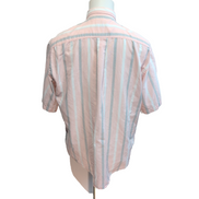 Chemise Levi's Laundered Oxford L rose rayures 2 poches manches courtes