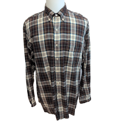 Chemise Ralph Lauren MCMEEL XL Flanelle Vintage Manches Longues