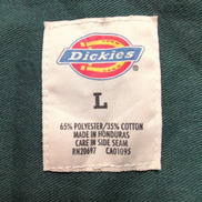Chemise Dickies L Vert Bouteille Manches courtes Workwear 2 Poches Honduras