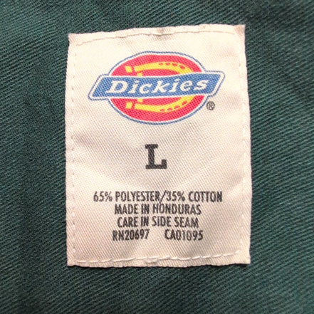 Chemise Dickies L Vert Bouteille Manches courtes Workwear 2 Poches Honduras