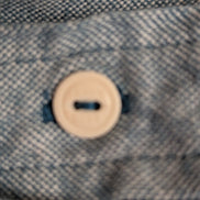 Chemise LEVI'S Flanelle XXL Vtg Coton Vert Pâle/Bleu Coupe Moderne