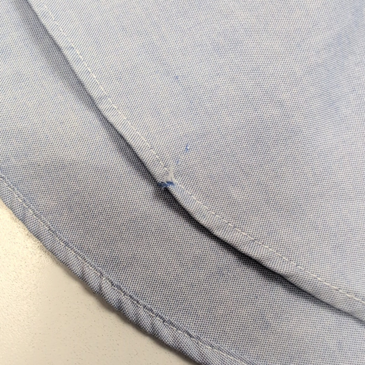 Chemise Lauren Ralph Lauren Classic Fit Bleu Clair Uni XL XXL manches longues