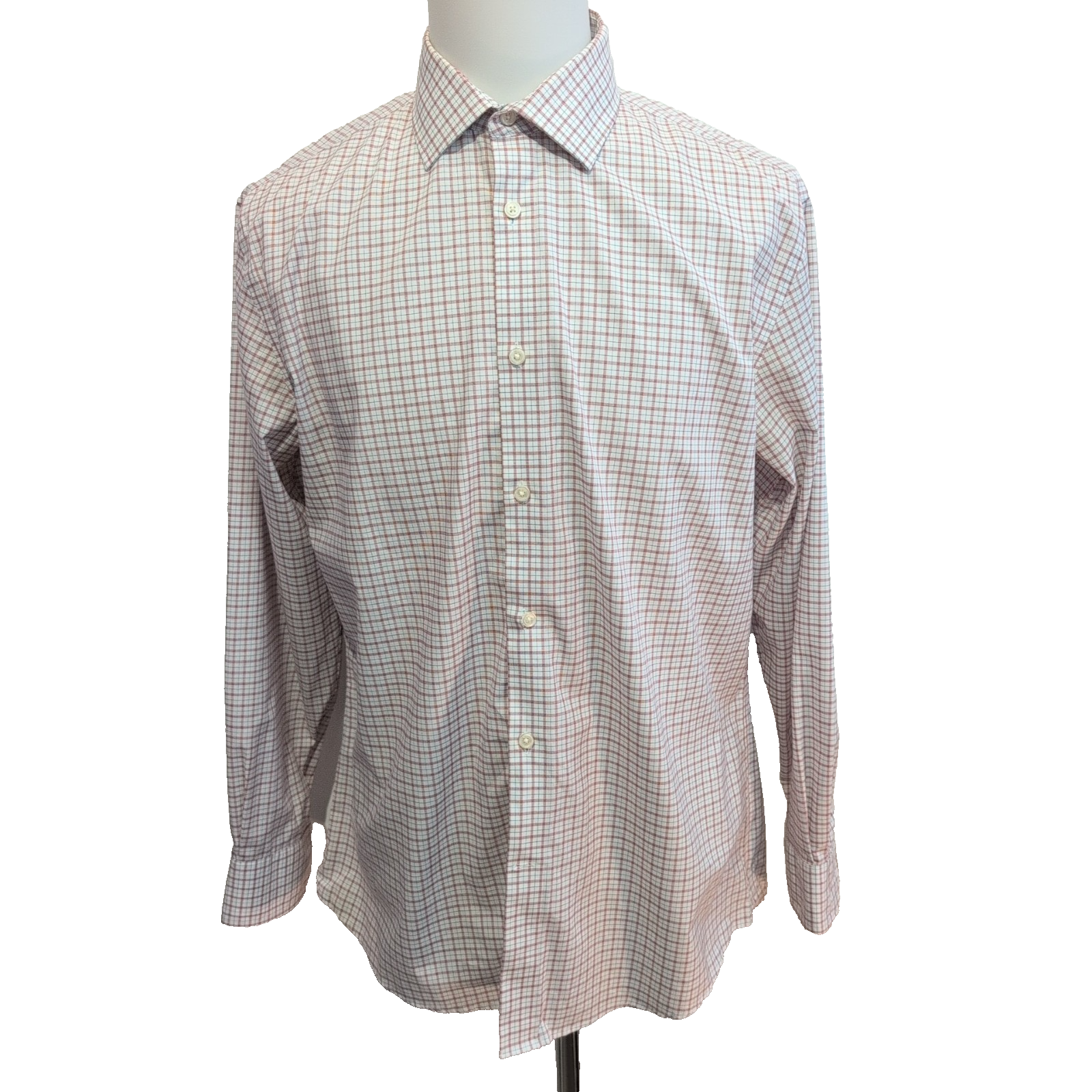 Chemise Tommy Hilfiger Slim Fit Stretch Rouge à Carreaux - Taille L/XL