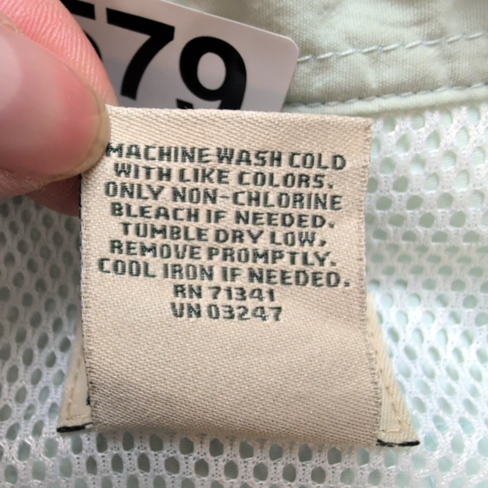 Chemise Technique L.L. Bean Homme Taille L Vert Pistache Outdoor Rando Poche