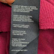 Pull fin sans Manche Tommy Hilfiger Fuchsia - Coton Pima - Taille XL Femme